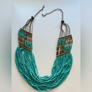 Turquoise Beaded Necklace